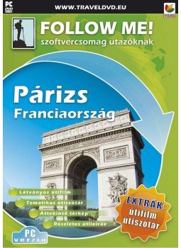  - PÁRIZS - FRANCIAORSZÁG - FOLLOW ME - SZOFTVERCSOMAG UTAZÓKNAK PC-DVD-ROM, null 0 antikvár könyv