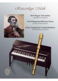 Rózsavölgyi Márk - Első magyar társastáncz altfurulyára és zongorára - kotta