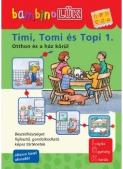  - LDI-112 TIMI,TOMI ÉS TOPI 1., null 0 antikvár könyv
