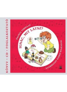  - IGNÁC, MIT LÁTSZ? - KÖNYV + CD + FOGLALKOZTATÓ, null 2010 antikvár könyv