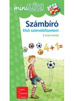  - LDI-216 FUTBALL ELSŐ SZÁMOLÓFÜZETEM 6 ÉVES KORTÓL, null 0 antikvár könyv