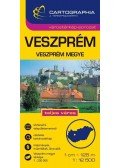 Cartographia Kiadó - VESZPRÉM VÁROSTÉRKÉP - "SC" -