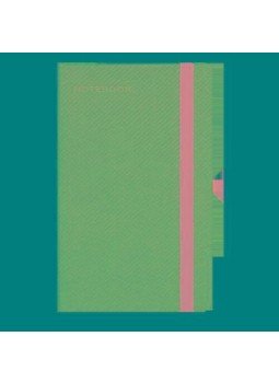  - ZEN NOTEBOOK -  ZÖLD, B/6 méretű chamois tömbös vonalas jegyzetfüzet, null 2014 antikvár könyv