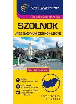 Cartographia - SZOLNOK VÁROSTÉRKÉP - CART. "SC", null 2009 antikvár könyv