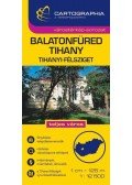 Cartographia Kiadó - BALATONFÜRED, TIHANY VÁROSTÉRKÉP 1:12500