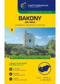 Cartographia Kiadó - BAKONY (DÉLI RÉSZ) TURISTATÉRKÉP - "SC" -