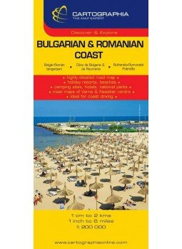  - BOLGÁR-ROMÁN TENGERPART TÉRKÉP - 1:200 000 -, null 0 antikvár könyv