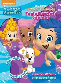 - BUBI GUPPIK: KIFESTŐ & MATRICÁS FOGLALKOZTATÓ /30 MATRICÁVAL + SZÍNES CERUZÁKKAL, null 2014 antikvár könyv