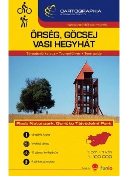 Cartographia - Őrség, Göcsej, Vasi hegyhát túraajánló kalauz, null 2014 antikvár könyv