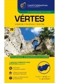 Cartographia Kiadó - VÉRTES TURISTATÉRKÉP 1:40000 CART. "SC"