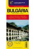 Cartographia - BULGÁRIA AUTÓTÉRKÉP CART. "SC"  1:750000