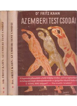 Kahn,Fritz Dr. - Az emberi test csodái I-II. Kahn,Fritz Dr. - Az emberi test csodái I-II., Budapest 1944 antikvár könyv