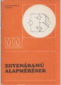 Szenes György - Egyenáramú alapmérések
