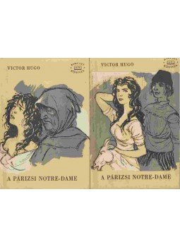 Victor Hugo - A párizsi Notre-Dame I-II. kötet Victor Hugo - A párizsi Notre-Dame I-II. kötet, Budapest 1961 antikvár könyv