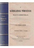 Frank Ignácz - A' közigazság törvénye Magyarhonban. Második rész