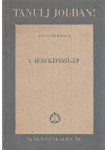 Kunfalvi Rezső - A fényképezőgép
