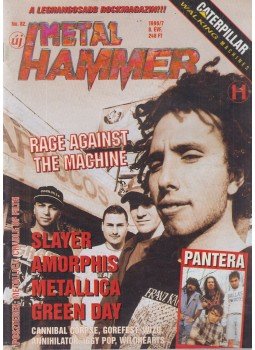 Cselőtei László, Lénárd László - Új Metal Hammer H 1996/7. Cselőtei László, Lénárd László - Új Metal Hammer H 1996/7., Budapest 1996 antikvár könyv