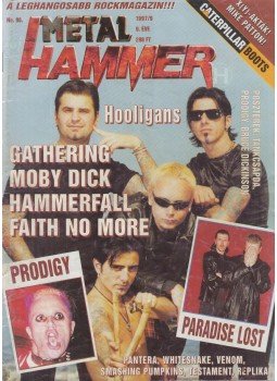 Cselőtei László, Lénárd László - Új Metal Hammer H 1997/9. Cselőtei László, Lénárd László - Új Metal Hammer H 1997/9., Budapest 1997 antikvár könyv