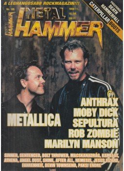 Lénárd László, Cselőtei László - Új Metal Hammer H 1998/11. Lénárd László, Cselőtei László - Új Metal Hammer H 1998/11., Budapest 1998 antikvár könyv
