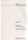 Bácskai Tamás - Hoffen auf Marktwirtschaft - strukturelle Veränderungen in Mittel- und Osteuropa