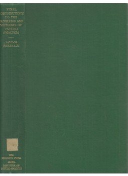 Ferenczi Sándor - Final Contributions to the Problems and Methods of Psycho-analysis Ferenczi Sándor - Final Contributions to the Problems and Methods of Psycho-analysis, London 1955 antikvár könyv