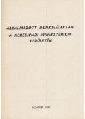 Szabó Zoltán - Alkalmazott munkalélektan