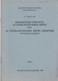 Demény Judit - Módszertani útmutató az Áramlástechnikai gépek illetve az Áramlástechnikai gépek üzemtana című tárgyak tanulásához