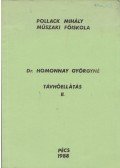 Dr. Homonnay Györgyné - Távhőellátás II.