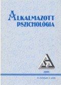 Dr. Balogh László - Alkalmazott Pszichológia 2000 II. évf. 2. szám