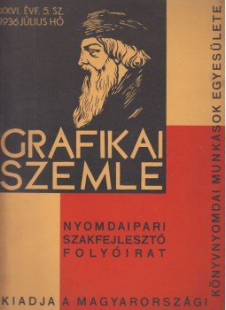 Novák László - Grafikai Szemle 1936. július Novák László - Grafikai Szemle 1936. július, Budapest 1936 antikvár könyv