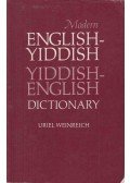 Uriel Weinreich - Modern English-Yiddish / Yiddish-English Dictionary