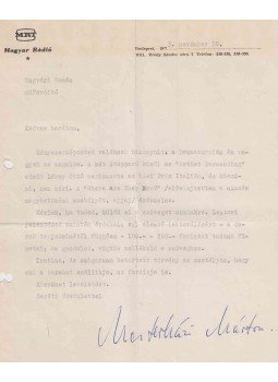 - Mesterházi Márton levele Ungvári Tamás részére - Mesterházi Márton levele Ungvári Tamás részére, 0 antikvár könyv