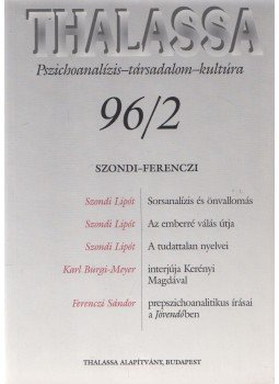Erős Ferenc - Thalassa 96/2 Erős Ferenc - Thalassa 96/2, Budapest 1996 antikvár könyv