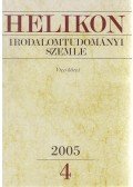 Varga László (szerk.) - Helikon irodalomtudományi szemle 2005/4.