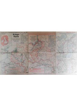  - Die militärischen Ereignisse - Kriegskarte Nr. 24., München 1915 antikvár könyv