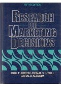 Paul E. Green,Donald S. Tull,Gerald Albaum - Research for Marketing Decisions