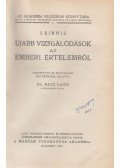 Leibniz - Újabb vizsgálódások az emberi értelemről