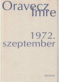 Oravecz Imre - 1972. szeptember (dedikált)