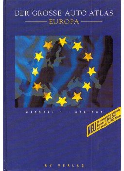  - Der große Auto Atlas Europa, Berlin 1994 antikvár könyv
