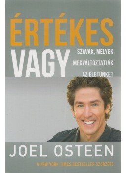 Joel Osteen - Értékes vagy, Budapest 2016 antikvár könyv