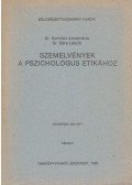 Dr. Komlósi Annamária,Dr. Séra László - Szemelvények a pszichológus etikához