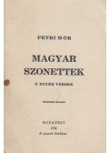 Petri Mór - Magyar szonettek