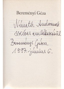 Bereményi Géza, Czakó Gábor, Jász István, Nádas Péter, Simonffy András, B. Turán Róbert - Fiatalok rivaldája (dedikált), Budapest 1978 antikvár könyv