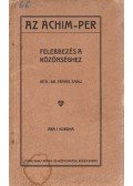 Fényes Samu - Az Áchim-per