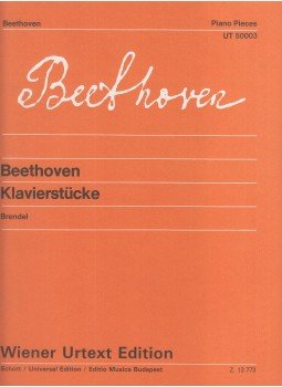 Beethoven, Ludwig van, Brendel, Alfred - Beethoven - Klavierstücke Beethoven, Ludwig van, Brendel, Alfred - Beethoven - Klavierstücke, Budapest 1989 antikvár könyv
