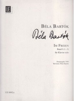 Bartók Béla, Bartók Péter - Béla Bartók - Im Freien Band I (1-3) für Klavier solo Bartók Béla, Bartók Péter - Béla Bartók - Im Freien Band I (1-3) für Klavier solo, Vienna-London-New York 0 antikvár könyv