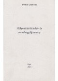 Bozsik Gabriella - Helyesírási feladat- és mondatgyűjtemény
