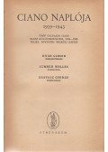 Ciano, Galeazzo - Ciano naplója 1939–1943