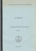 Dr. Hajdu Péter - Filozófiatörténeti előadások I.