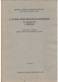 Séra László,Barkóczi Ilona - A tudat pszichológiai kérdései I.